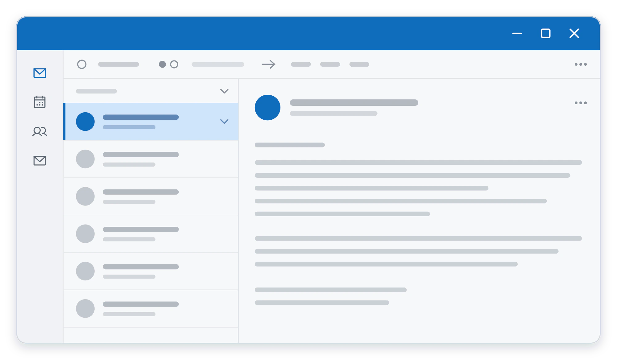 Outlook-Fenster mit Posteingang und geöffneter E-Mail