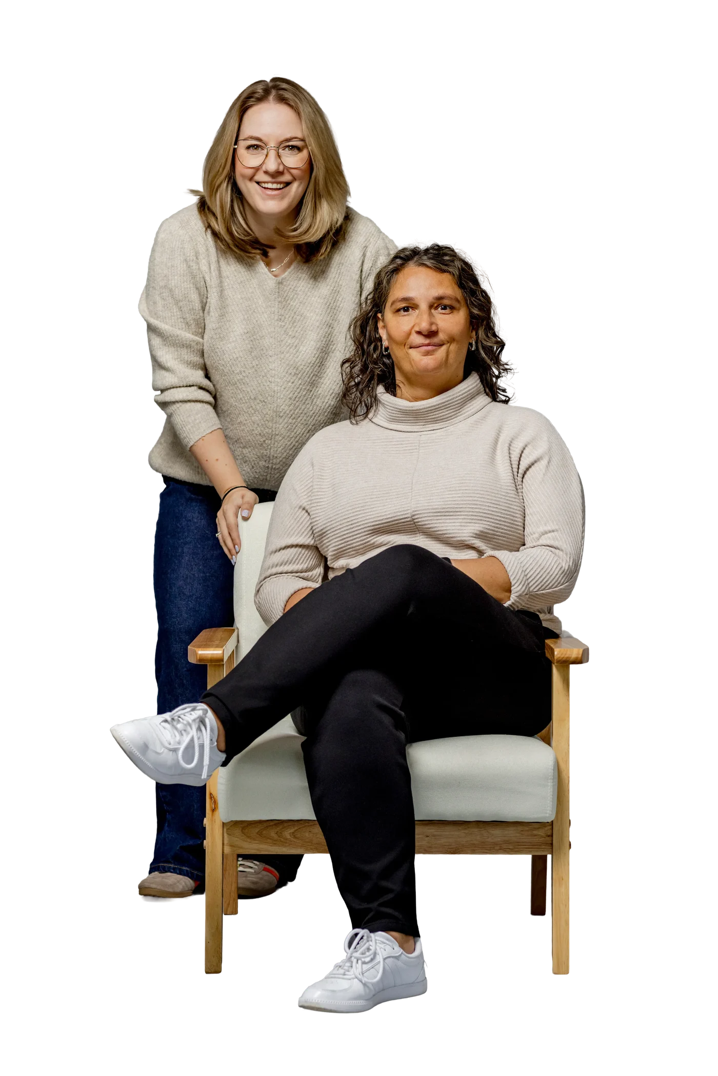 Katja Beckmeyer und Dominique Woith